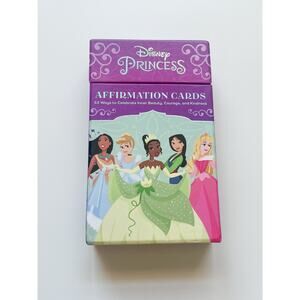 Disney Princess Motivational Affirmation Cards for Self-Esteem and Kindness